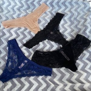 Lace Thongs Victoria Secret